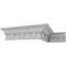 Ekena Millwork 6 1/8"H x 5 3/8"P x 8 1/8"F x 94 1/2"L, (6 1/4" Repeat), Crendon Crown Moulding MLD06X05X08CR - alternate 8